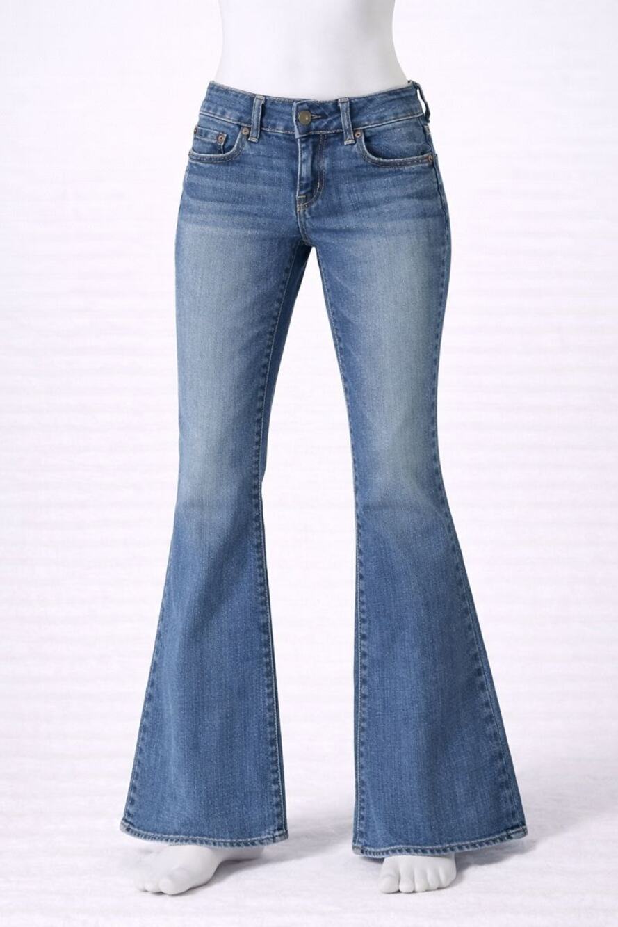American Eagle Women’s Bootcut 28x29 Jeans Stretch artist flare Mid Rise
